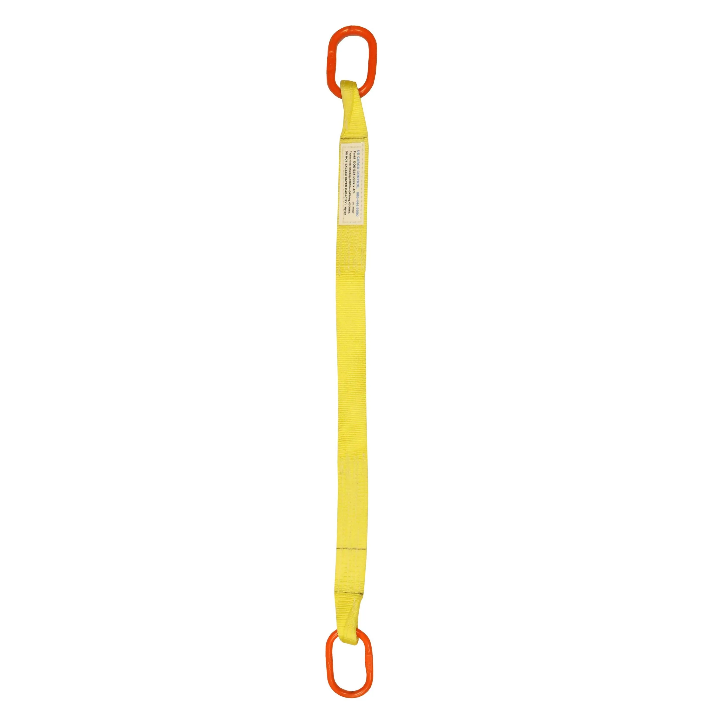 2"x4' (1 ply) Single Leg Nylon Sling w/ Master Link Both Ends