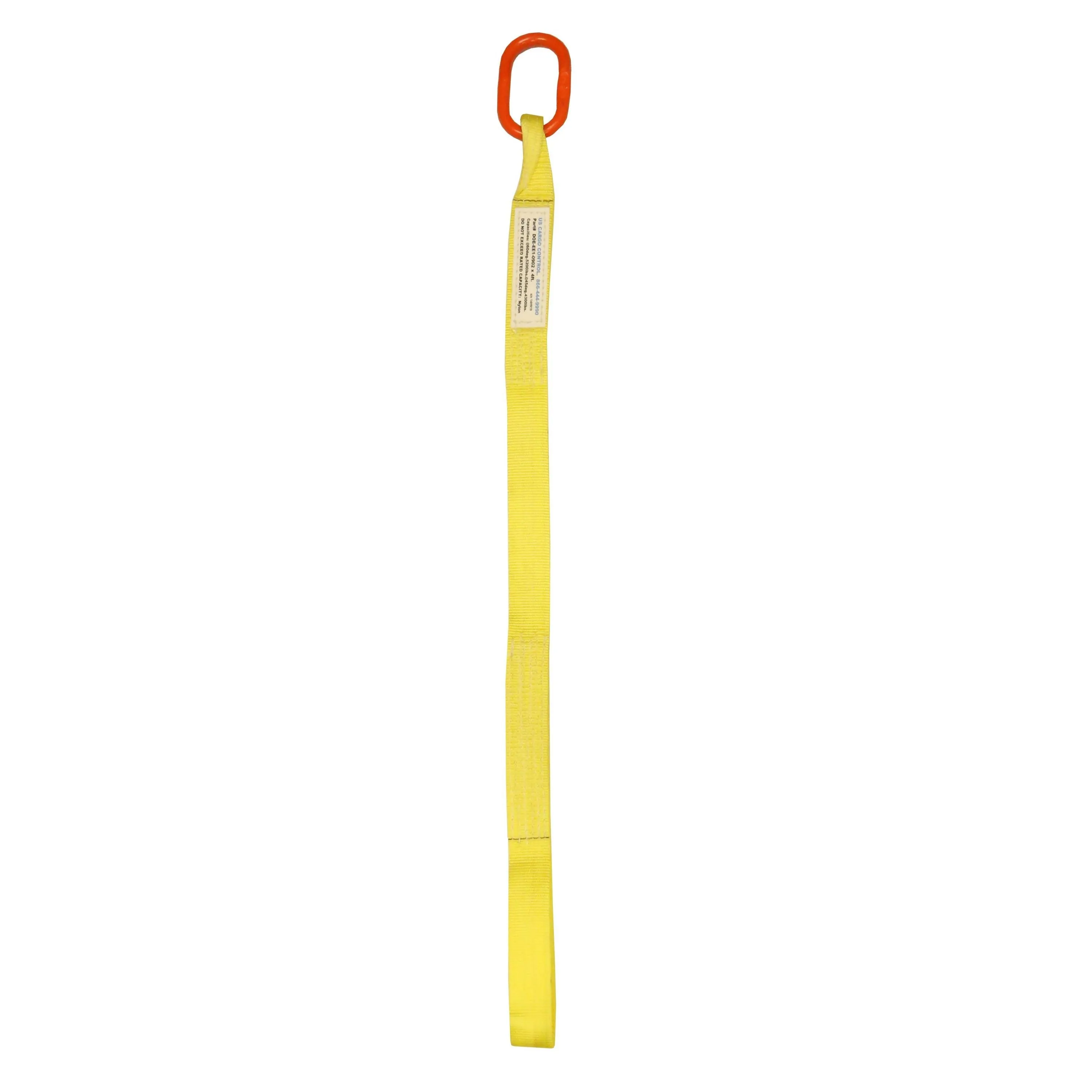 2"x5' (1 ply) Single Leg Nylon Sling w/ Master Link & Sewn Loop