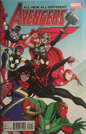 ALL-NEW ALL-DIFFERENT AVENGERS (2016) # 1 VECCHINO 1:20 VARIANT COVER