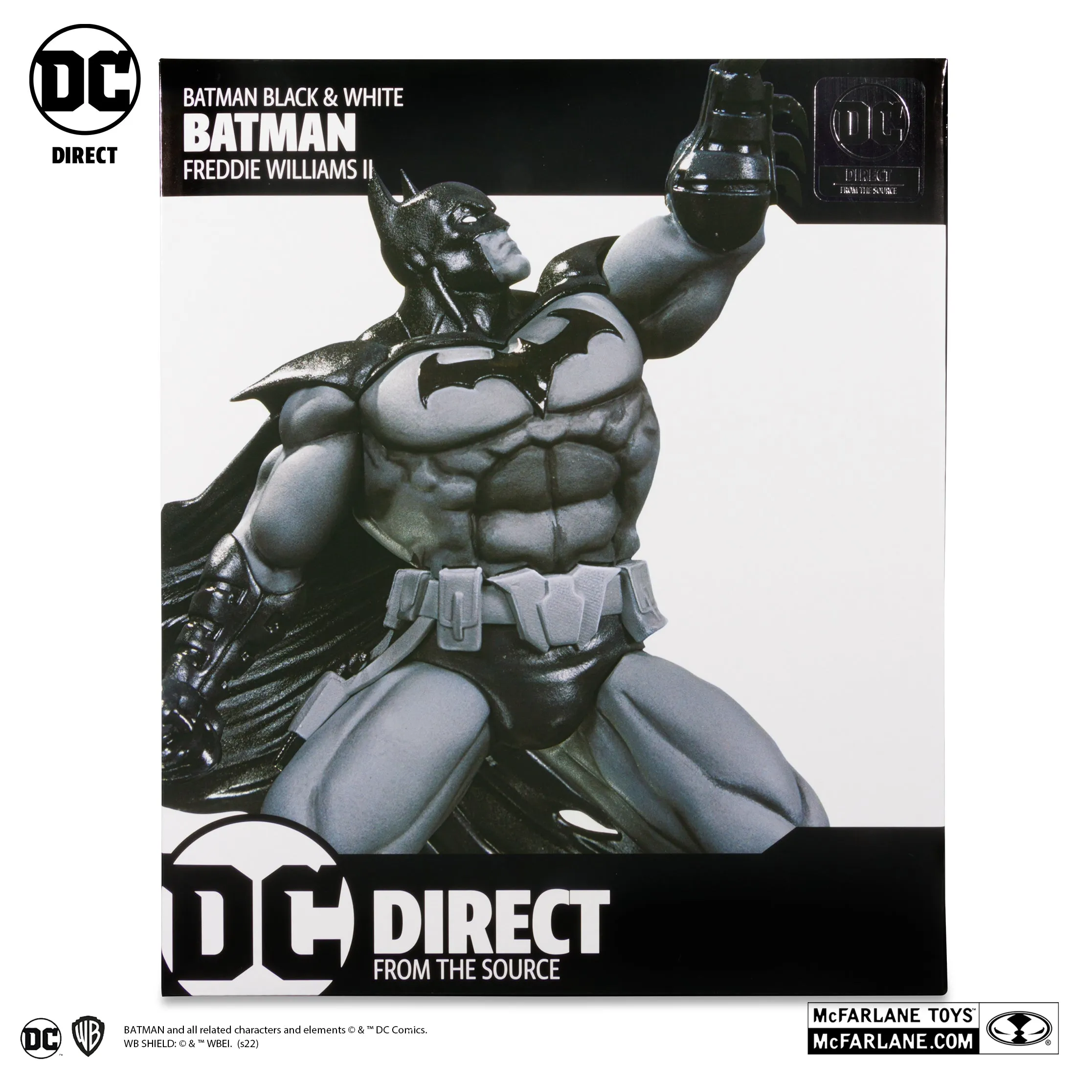 Batman Black and White Batman by Freddie Williams II Statue (Limited Edition) DC Direct - McFarlane Toys