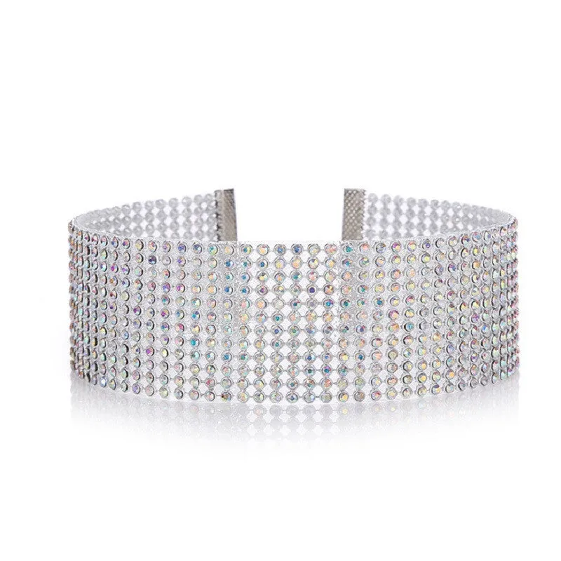 Crystal Rhinestone Jewelry Chokers Necklaces