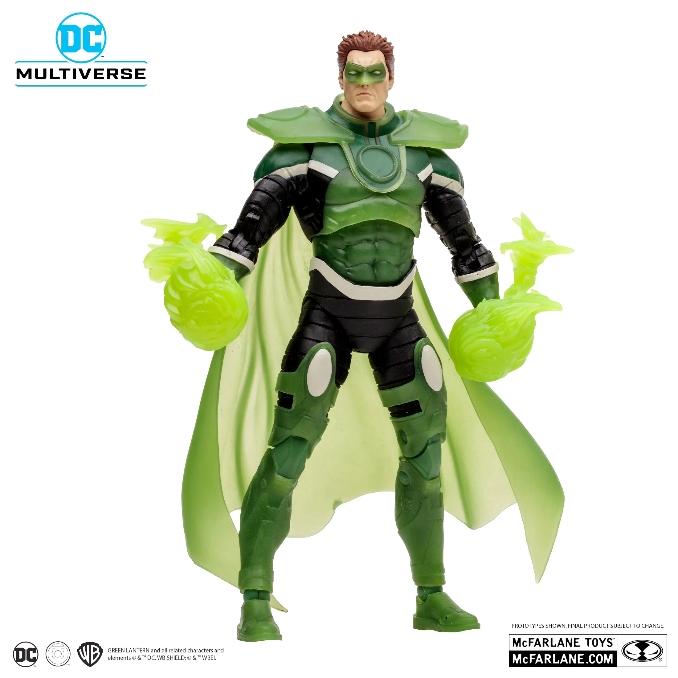 DC Multiverse Parallax (Green Lantern) Zero Hour: Crisis In Time Glow In The Dark Gold Label Figure 17187 LAST ONE!