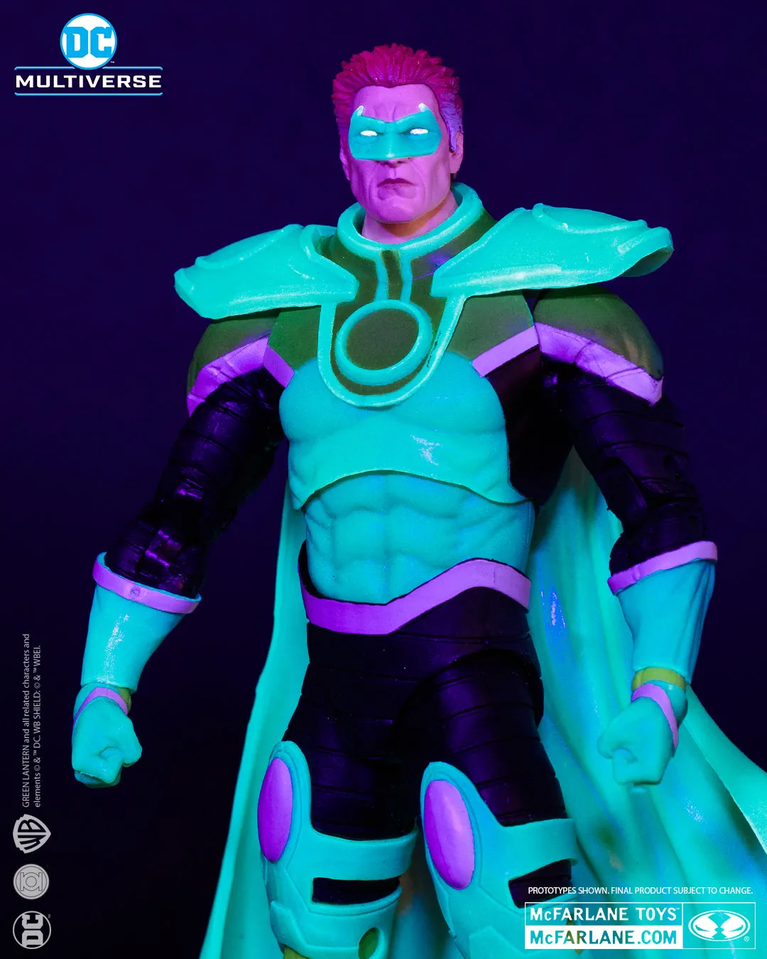 DC Multiverse Parallax (Green Lantern) Zero Hour: Crisis In Time Glow In The Dark Gold Label Figure 17187 LAST ONE!