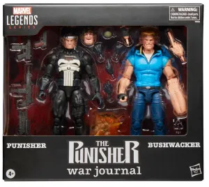 **Pre Order**Marvel Legends Punisher and Bushwacker Action Figure
