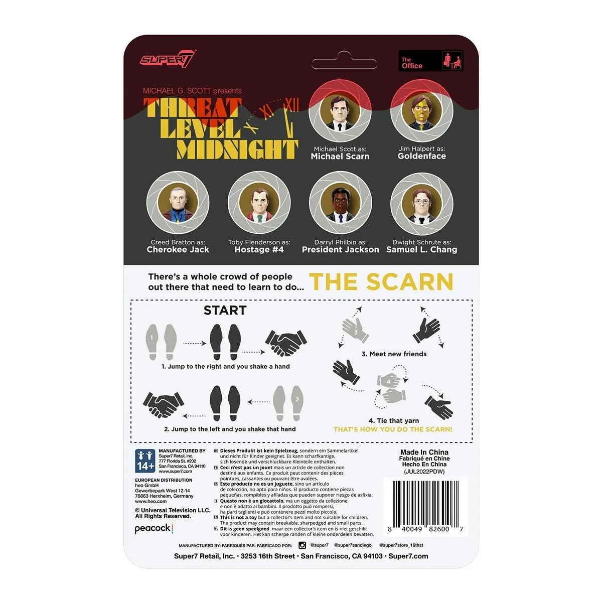 The Office Hostage #4 3 3/4-Inch ReAction Figure