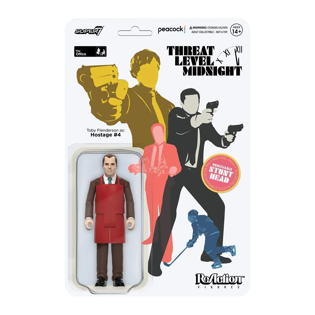 The Office Hostage #4 3 3/4-Inch ReAction Figure