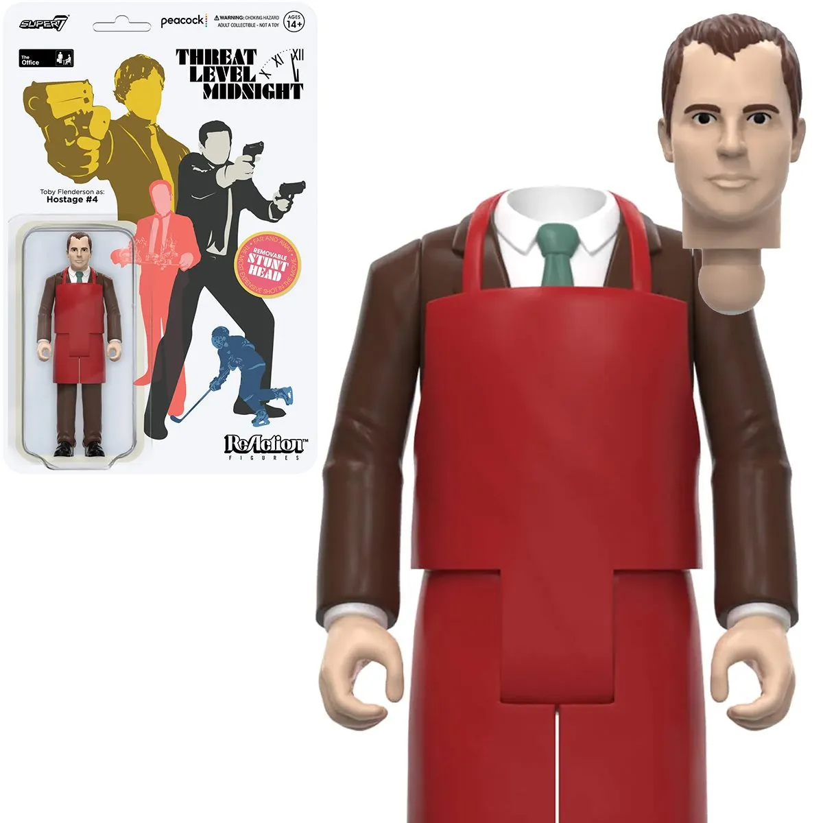 The Office Hostage #4 3 3/4-Inch ReAction Figure