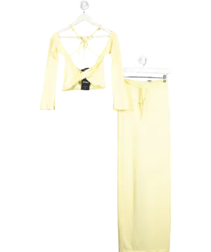 Wanderdoll Yellow Ophelia Co-ord UK S